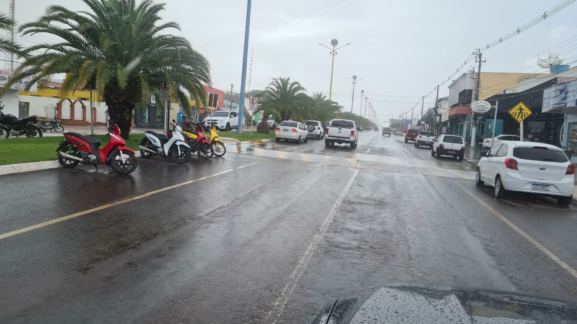 Imagem de compartilhamento para o artigo Chapadão do Sul e Costa Rica têm quinta-feira com chuva e tempo nublado da MS Todo dia